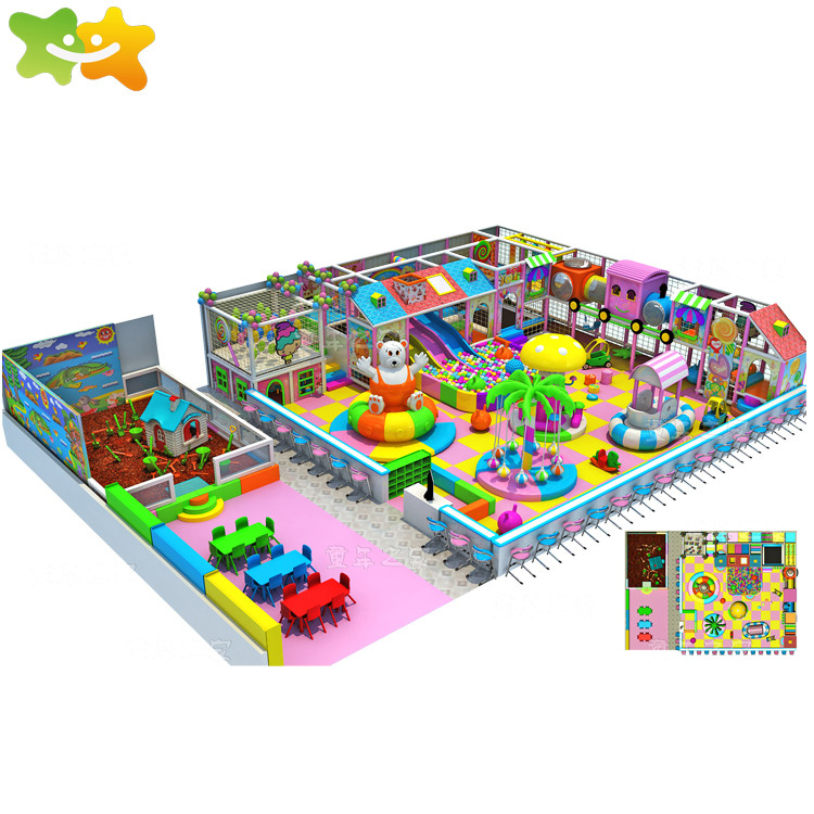 Shopping Mall Play Center Kids Entertainment Equipment For Kids Indoor Playground