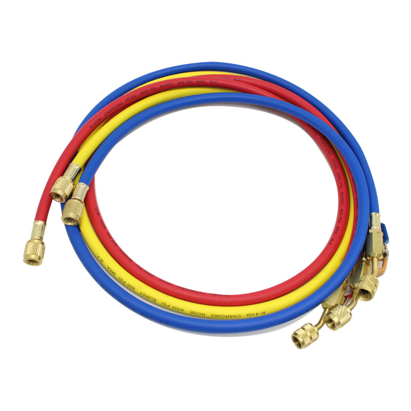 AC Refrigerant Filling HVAC R134a Charging Hose 36" 60" 72"