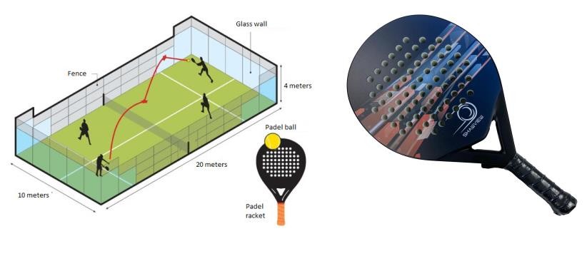 Water Mark Beach Tennis Paddles Customized EVA Core Carbon Fiber Padel Racket