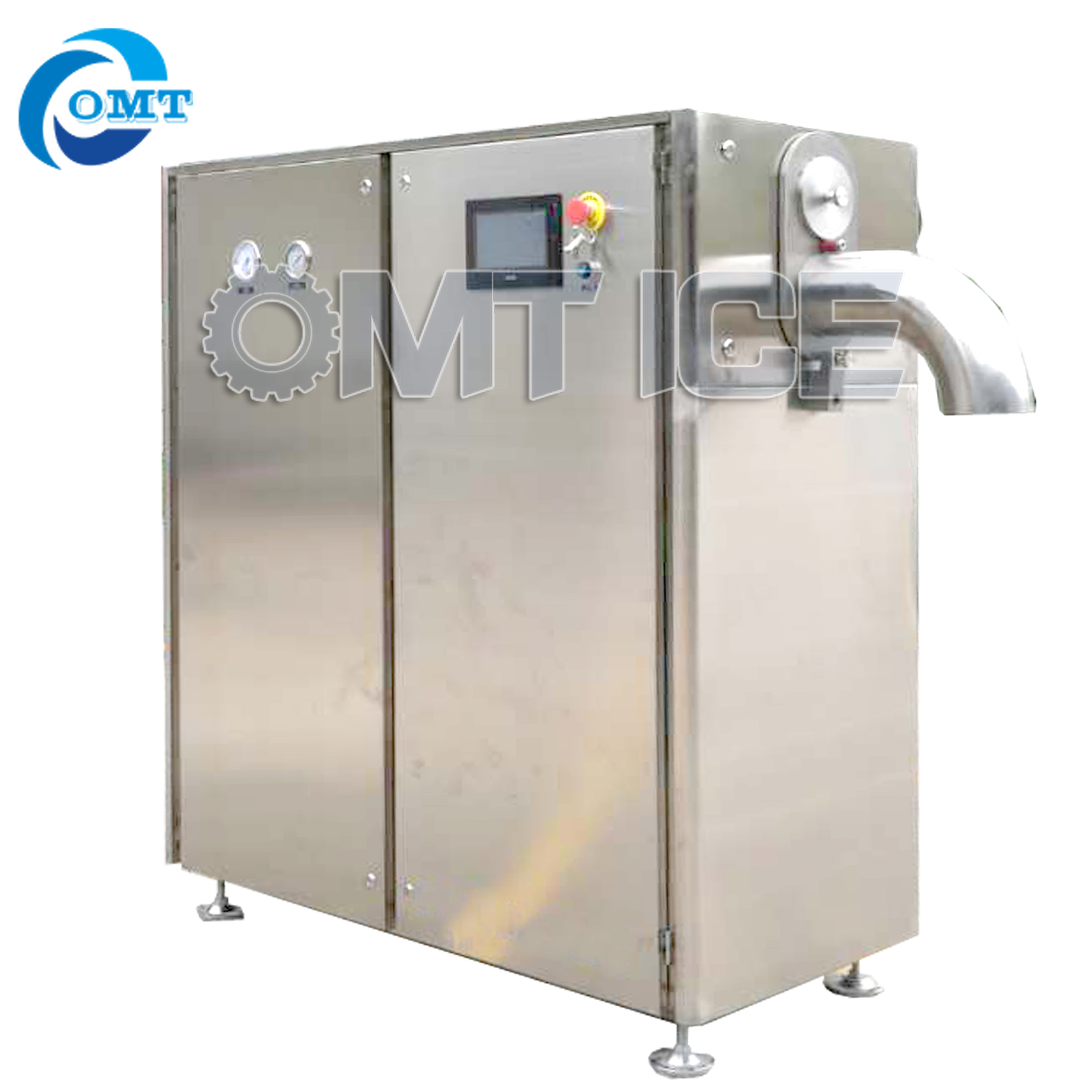 High Accuracy Dry Ice Machine Food Beverage Commercial Dry Ice Making Machine 10KW