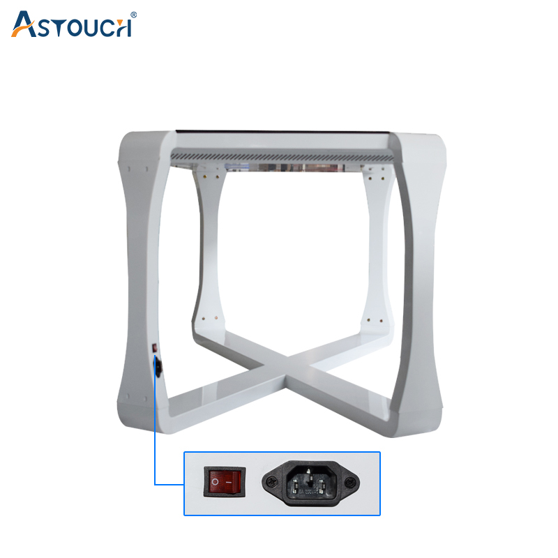 Sturdy Touch Screen Kiosk 60HZ Waterproof Touch Table Kiosk 43 Inch X Type