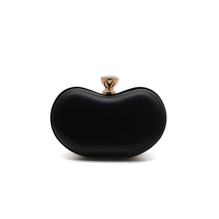 Fashionable Apple Shape Box Clutch Frame Purse Clutch Frames Supply