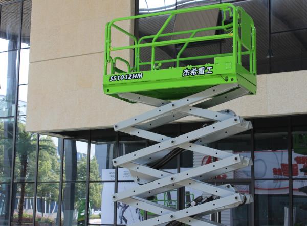SS01012HL Elevated Lift Platform , Electric Scissor Lifts 24v 260 Ah Battery