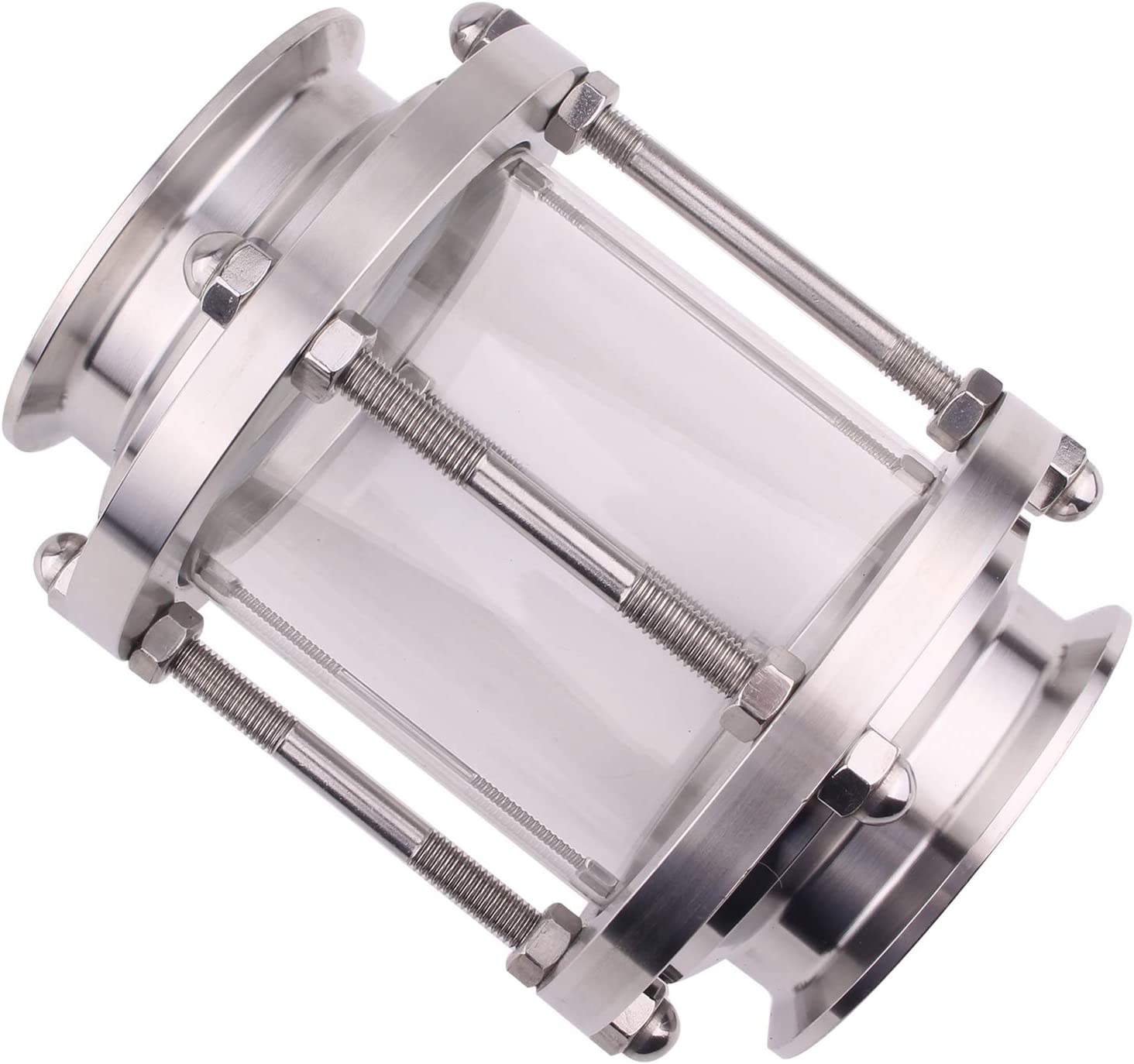 Customizable 3 Inch Tri Clamp Type Sight Glass for Flow Monitoring in Sanitary Systems