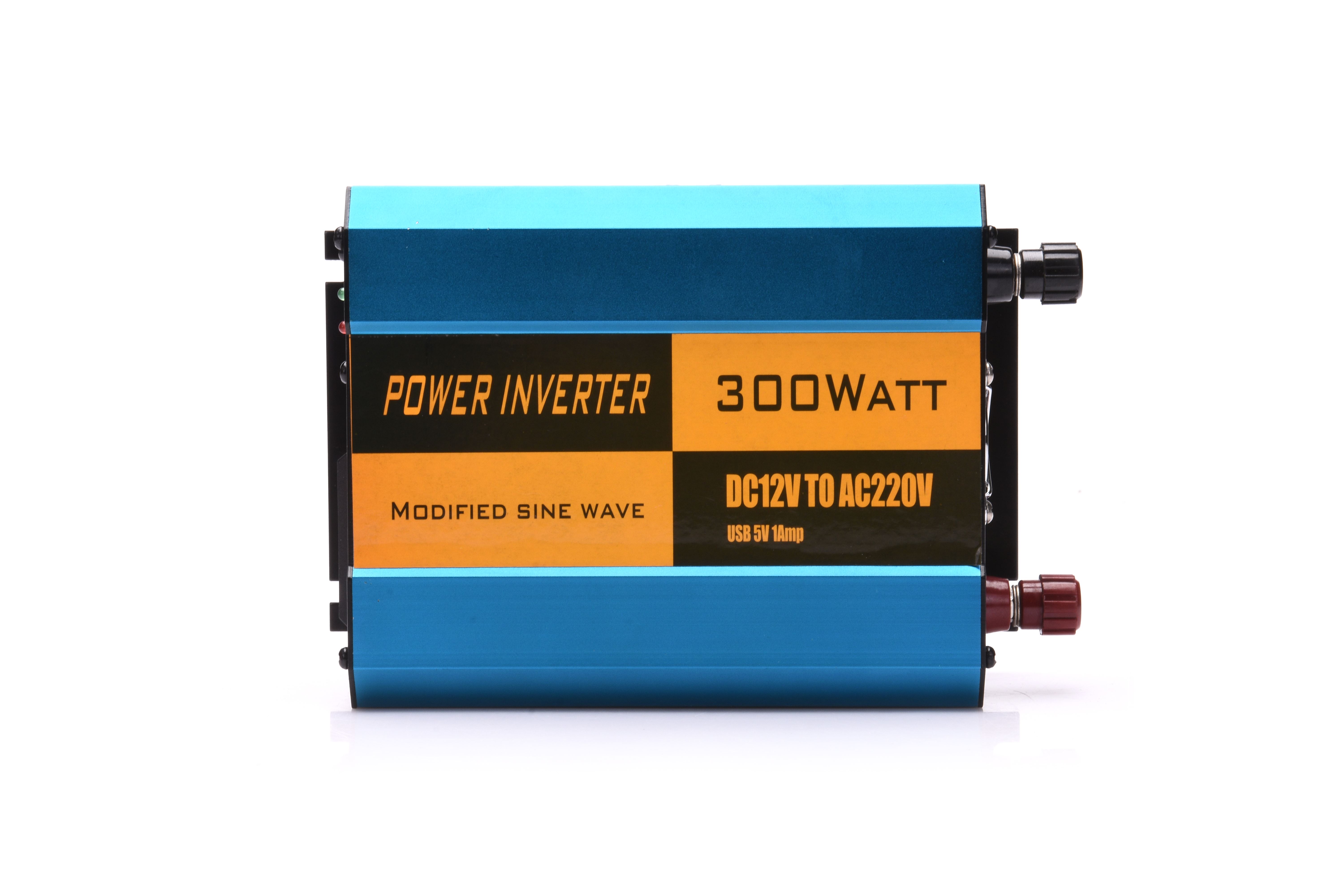 Customizable Logo Blue Portable Solar Inverter 300W Off Grid Solar Charger Inverter Competitive Price 300W Solar Inverter
