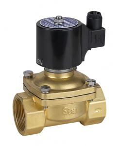 Buy cheap DC 24v Natural Gas Solenoid Valve Brass Electric Solenoid Valve Low Pressure product