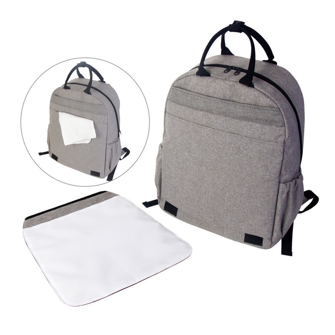 Fashion Sublimation Mommy Bag Multifunctional Blank Backpack For Sublimation Photos Printing