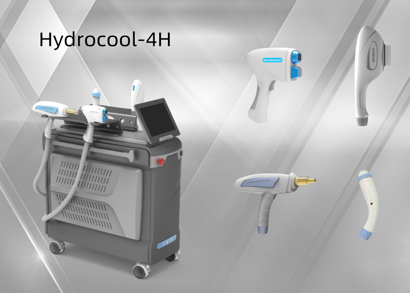 Multi Functional 4 Handpieces 808nm Diode Laser Machine Oem Odm