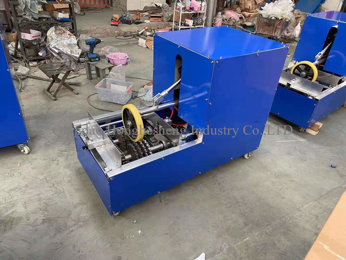 1440rpm 3KW Waste Tyre Recycling Plant Tire Block Cutter Car Tire Recycling Machine