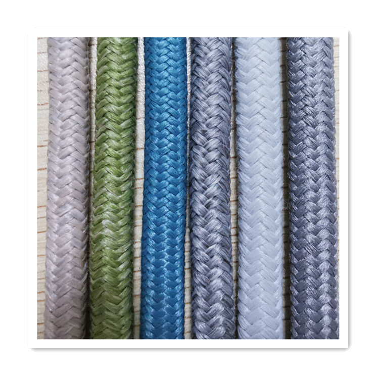 UV Resistant Gray color R6 Round Rope For Outdoor Garden Chair