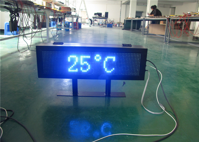 Large outdoor led gas station price sign waterproof For 4 and 5 digit formats , custom size