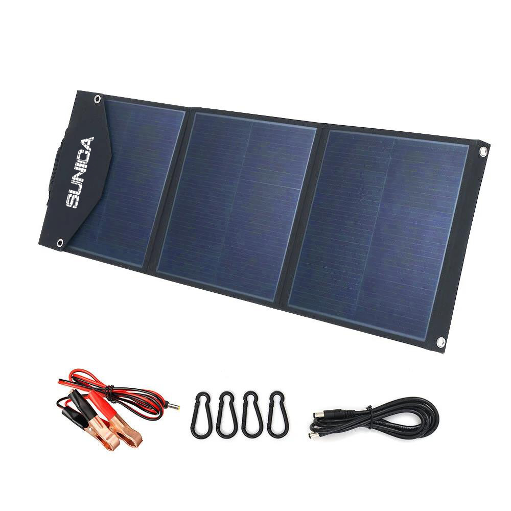 Portable Panels 100W 19V Folding Solar Panel Outside Camping