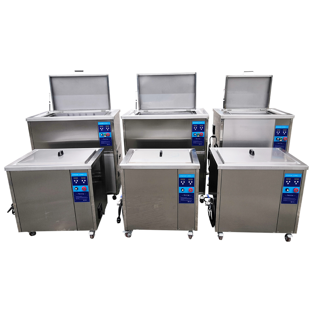 Auto Parts Industrial Ultrasonic Cleaner 28khz Customized Power 3600W