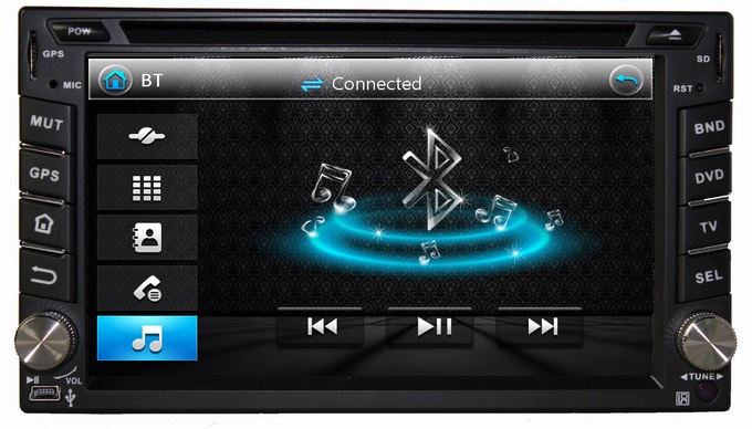 Ouchuangbo Touch Screen GPS Navigation for Universal Car DVD Video System RDS Bluetooth OCB-6205A