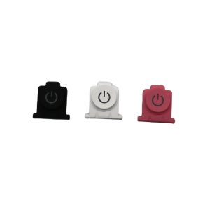 Custom Silicone Latching Push Button Switches with Symbols