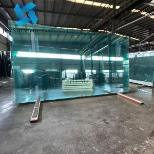 Buy cheap 2-19mm Crystal Clear Float Glass Flat Tempered Float Architectural Glass product