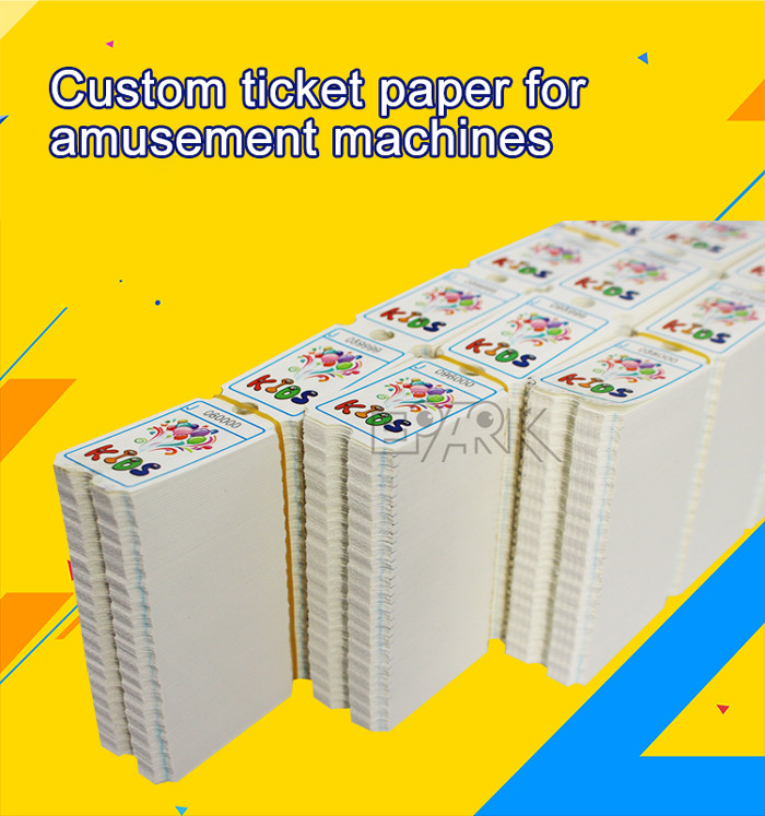 Custom Ticket Paper Redemption Game Machine For Amusement