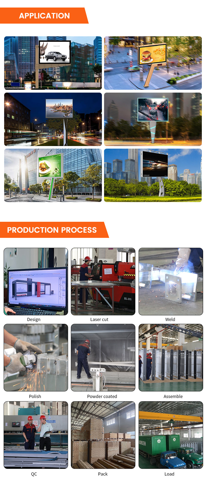 Custom High end design IP65 waterproof P6 8000nits led billboard display outdoor led billboard