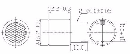 40khz 25khz smallest ultrasonic transducer distance sensor rat control sensor