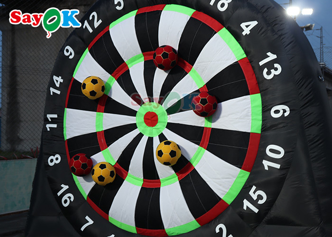3m Inflatable Dartboard Football Target Game Soccer Shooting Kick Darts Inflable Soccer Shooting Target