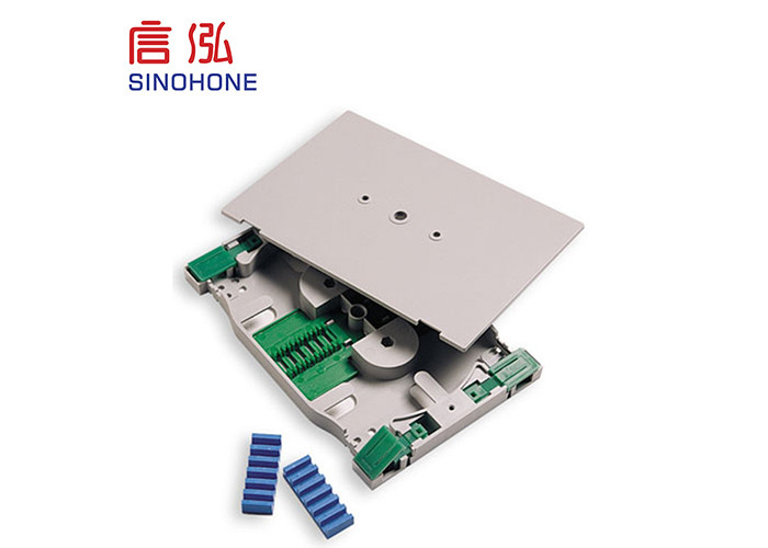 Plastic ABS Fiber Optic Termination Box SC LC Adapter For FTTH Tool Fusion