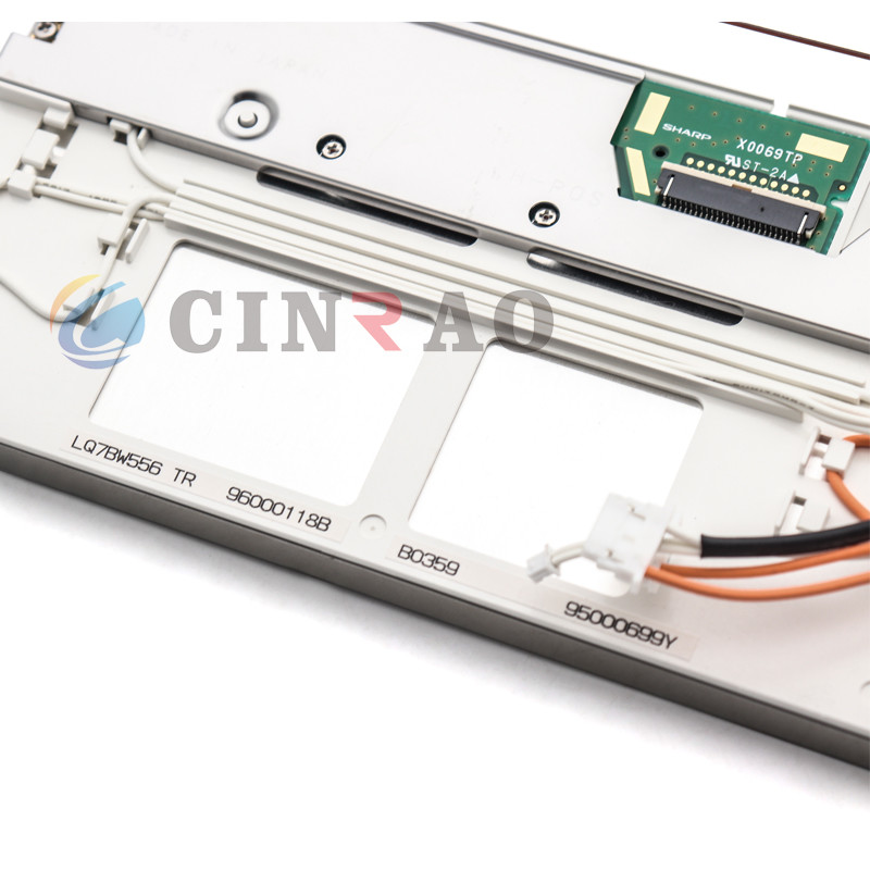 Automotive Sharp LQ7BW556 7 Inch LCD Panel High Efficiency Long Service Time