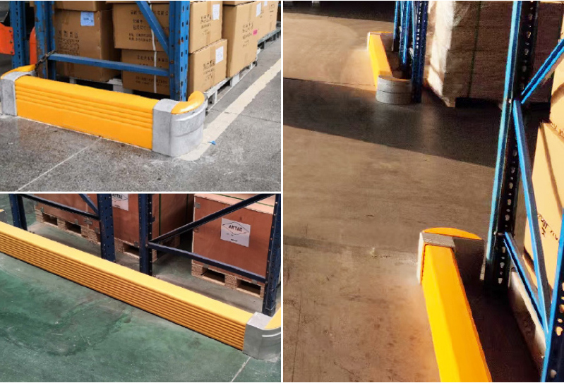 Curved Ground Safety Barrier