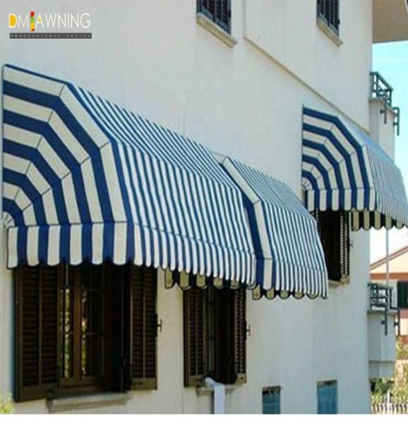 Aluminium Retractable Window Awning Manual Sun Shade Canopy