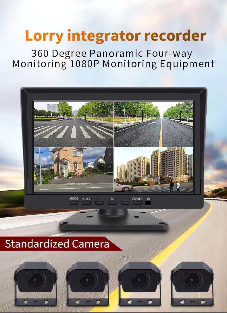 IPS Waterproof Dash Cam