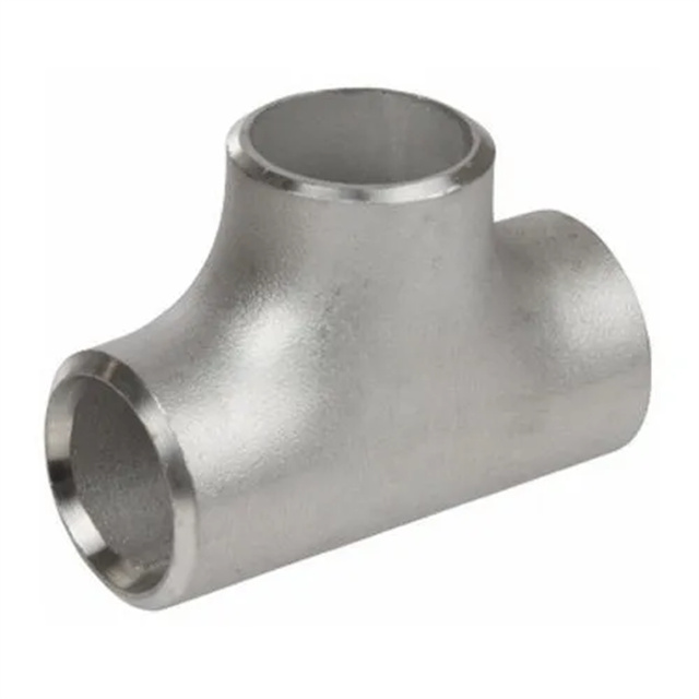 UNS S31254 Customized Size in Stock Factory Supplier equal Tee Pipe Fittings