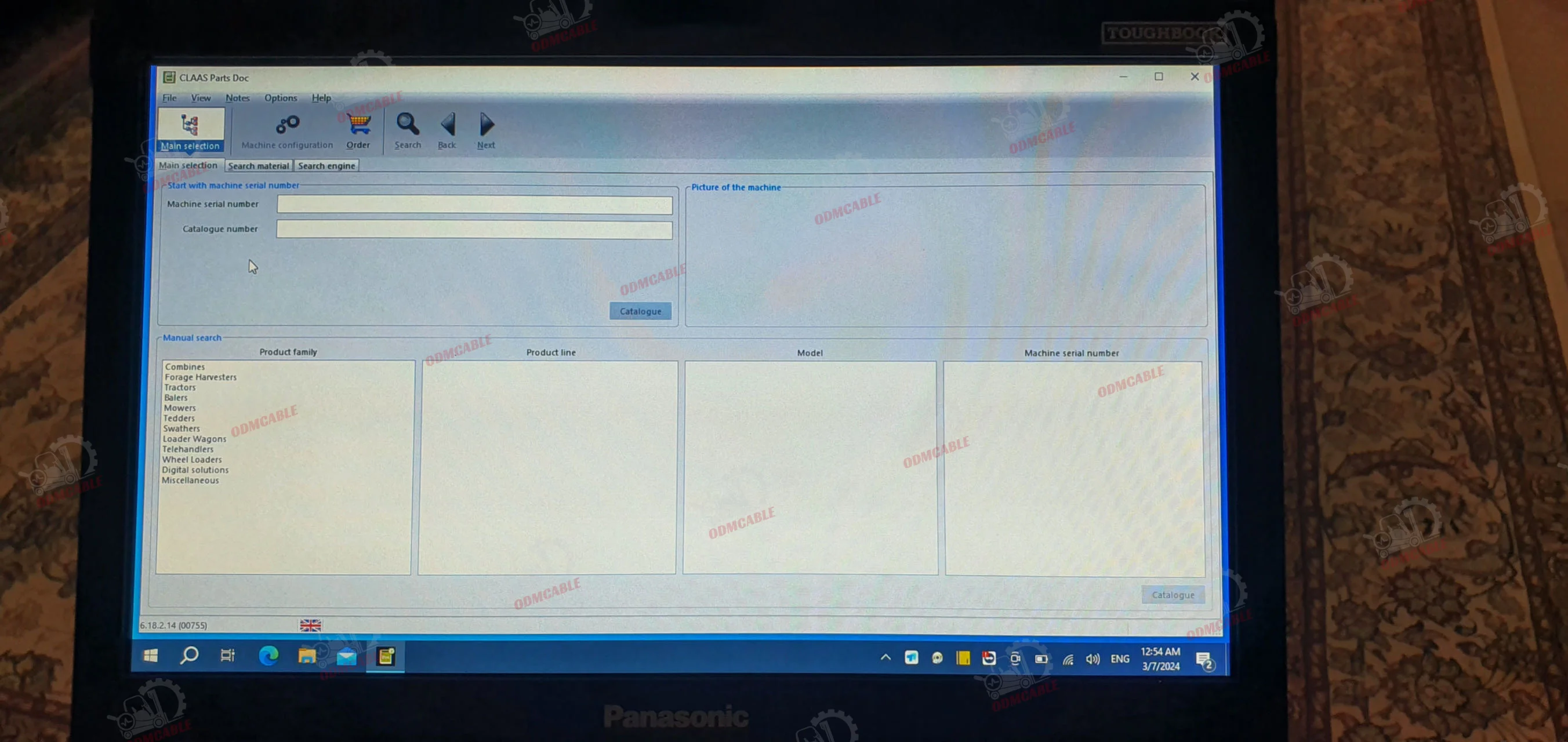 NEW For CLAAS CANBUS MetaDiag Interface Agriculture Construction Truck Tractor For CLASS Diagnostic Tool+F110 Tablet
