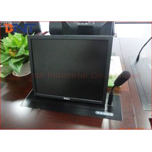 Audio Conference System Computer Monitor Lift , Motorized LCD Lift Mechanism