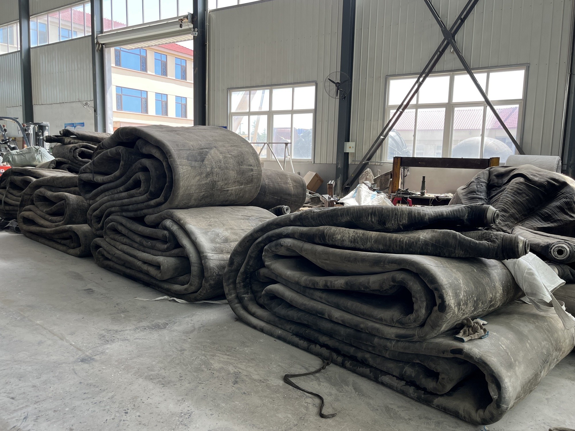 BV CCS Certified Strength Ship Launching Airbag For Marine Salvage