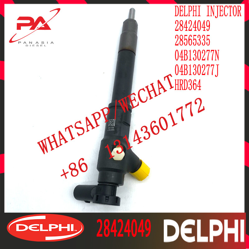 28424049 DELPHI Diesel Fuel Injector 28565335 04B130277N 04B130277J HRD364 For AUDI