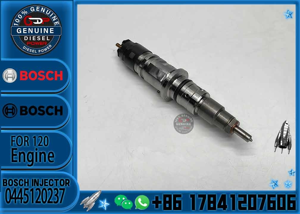 Common Rail Fuel Diesel Injector 0445120097 0445120144 0445120237 For Cummins engine 4934411 4944476 5263310 84347519 87
