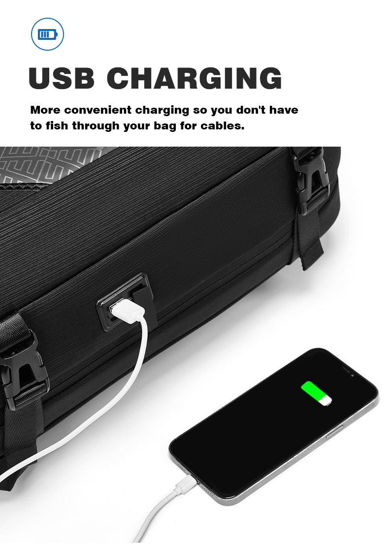 New bag usb charging anti theft mochila men college school waterproof bagpack backpack bag laptop backpack