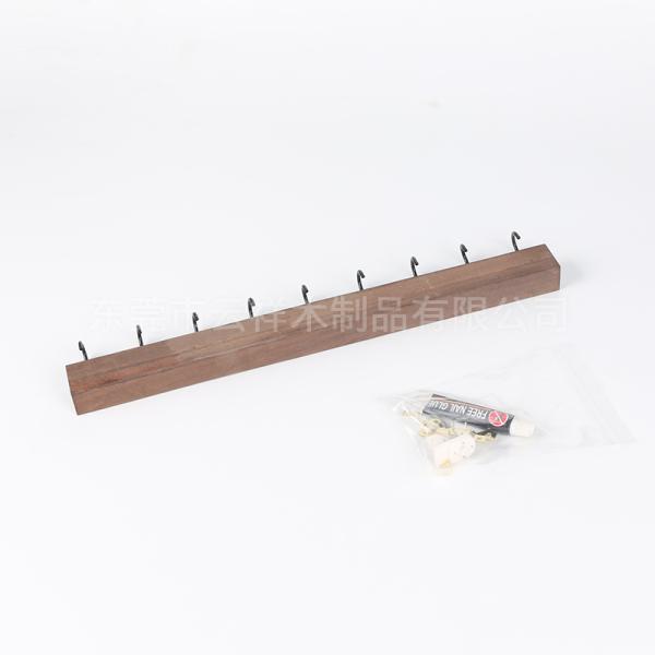 Custom Wooden Coat Rack Wall Mount Farmhouse Style Entryway Organizer