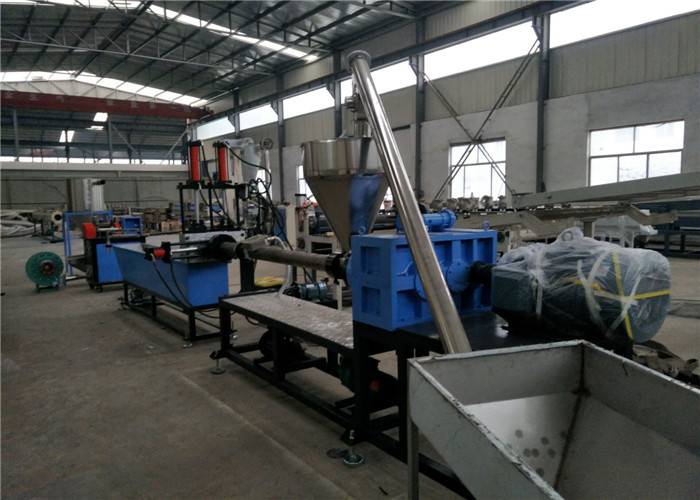Single Screw PP PE Plastic Granules Machine For Recycled Material