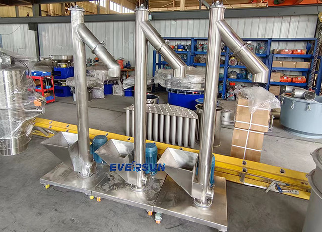 SUS304 Conveying System Tube Vertical Auger Screw Feeder For Sludge And Cement