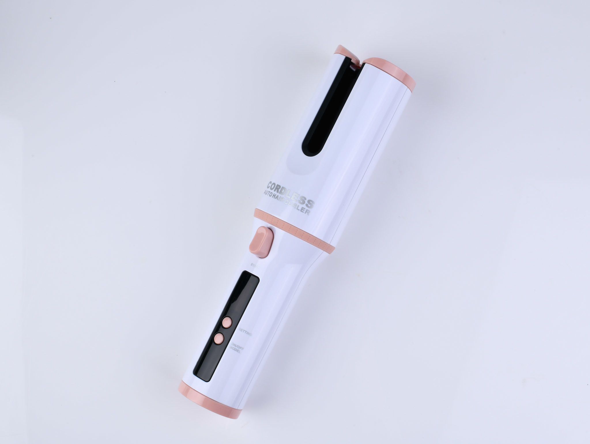 FCC Certified Rechargeable Rotating Automatic Hair Curler