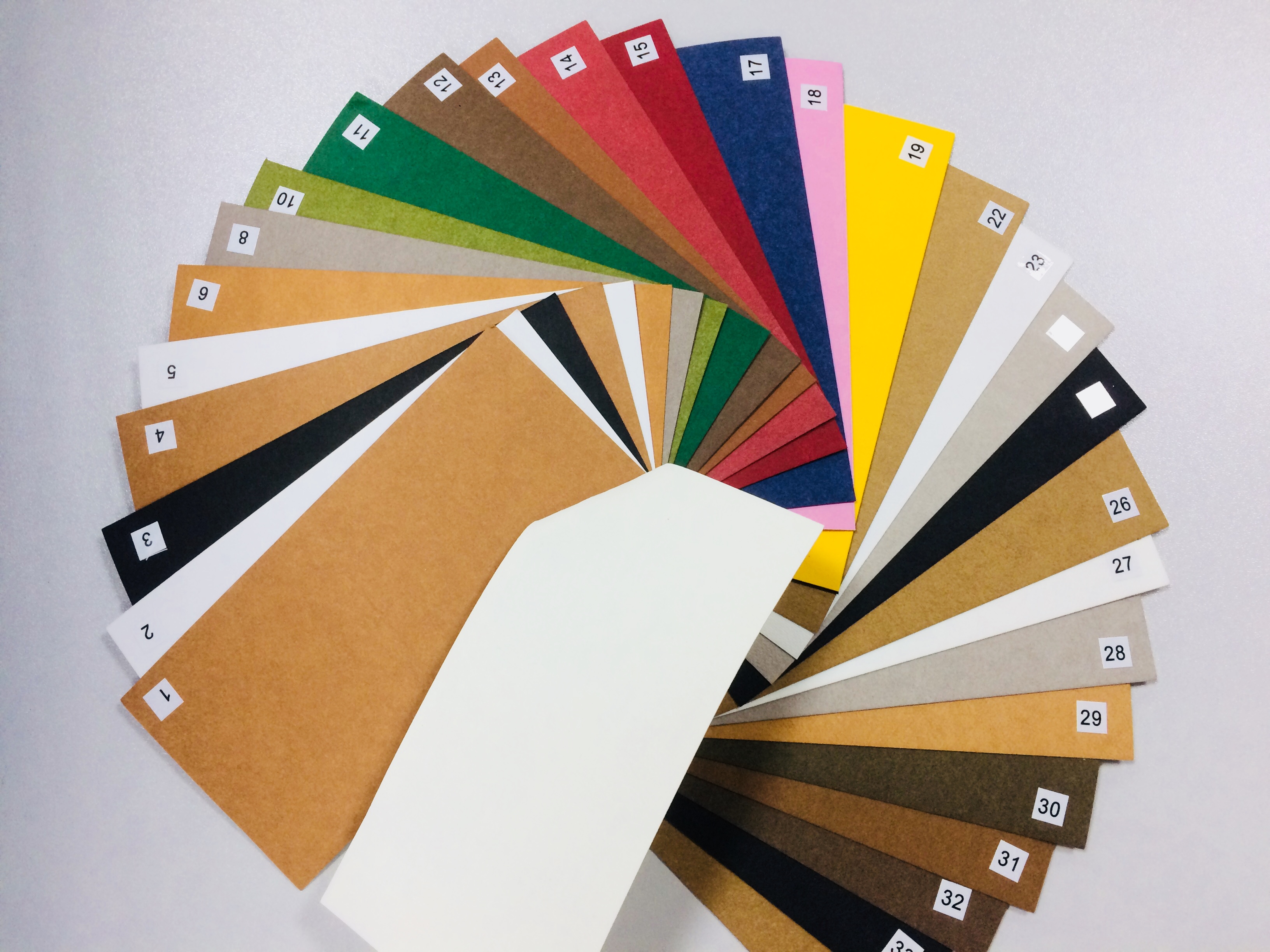 Wear Resistance Eco - Friendly Material Washable Kraft Paper Fabric Soft & Textured