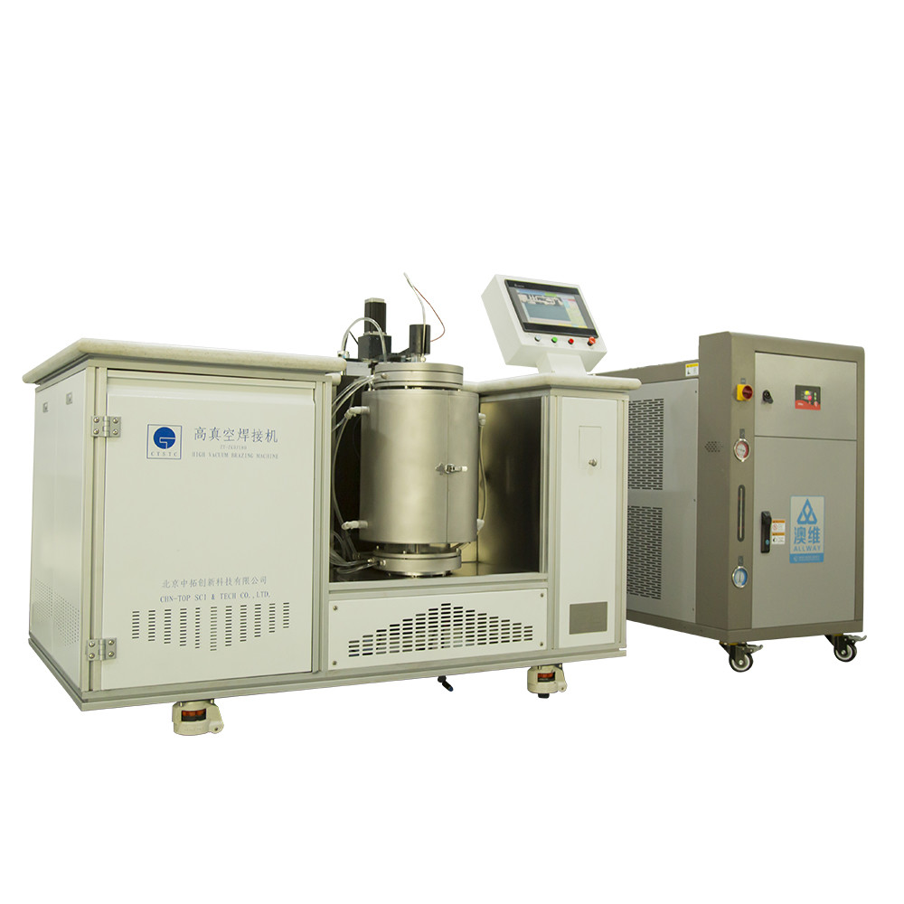 Automatic Vacuum Brazing Furnace With 18pcs Halogen Tubes Reaches 950℃
