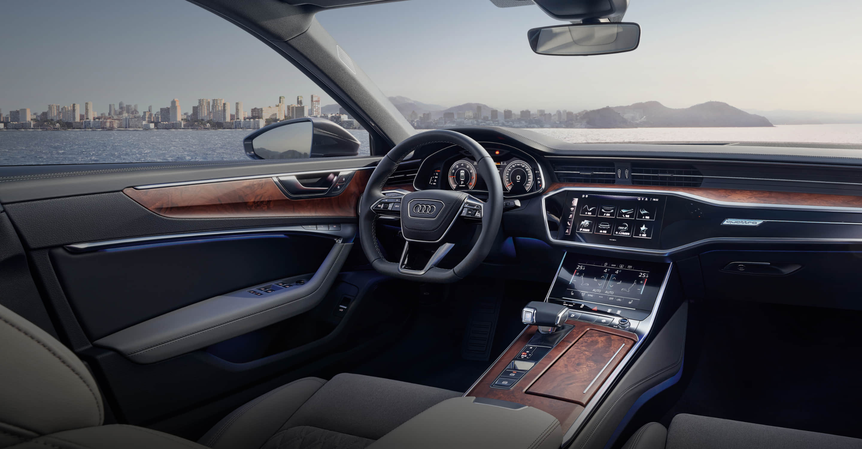 Audi A6L A7L Petrol Vehicle with Automatic Gear Box and Euro VI Emission Standard in 2024