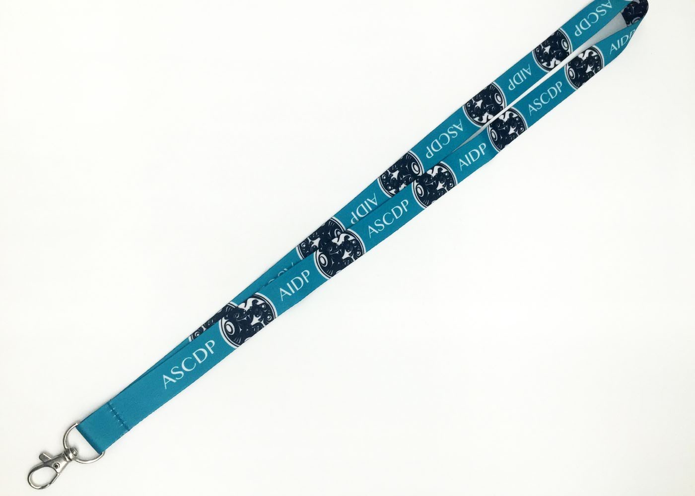 Fantastic Dye Sublimation Lanyards / Id Badge Lanyard With Cake Logo