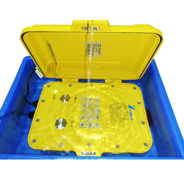 IP68 Industrial Hazardous Area Telephone Moisture Resistant