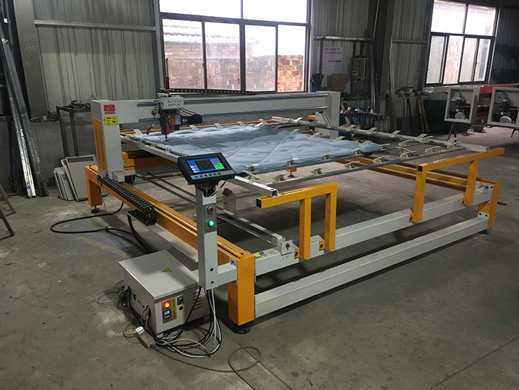 computerized high speed single needle quilting machine single head continllous quilting machine