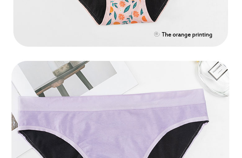 Sustainable Period Boxer Underwear Mid-Rise High Absorbent Period Underwear