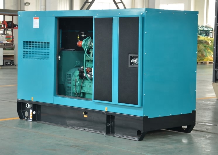 90A Rated Current 60kva 48kw Silent Ricardo Diesel Generator with Smartgen Controller