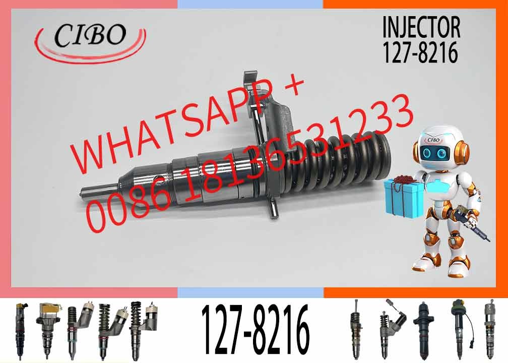 Excavator Parts 3114 3116 diesel engine parts injector assy 1278216 127-8216
