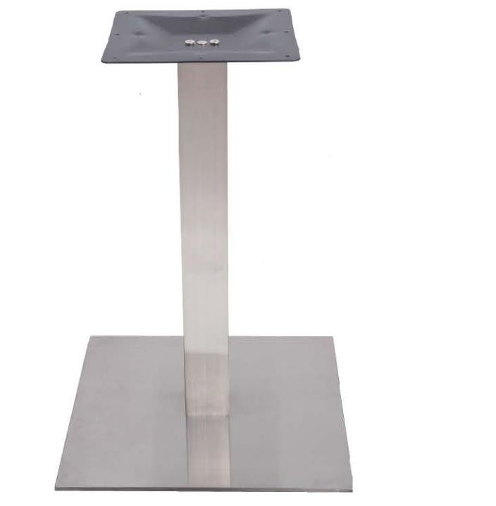 Stainless Steel Metal Table legs Commercial Table Bases 720mm Height ISO9001 Listed